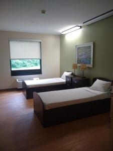 well decorated and comfortable client bedrooms at Anabranch Recovery Center - Terre Haute Drug and Alcohol Addiction Treatment Center and Detox Services