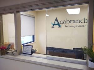 reception area in lobby of Anabranch Recovery Center - Terre Haute addiction treatment center